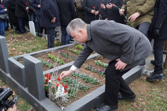 Başkanımız Dr. Murat Gerenli Kırcaali’de Anma Töreni’ne katıldı