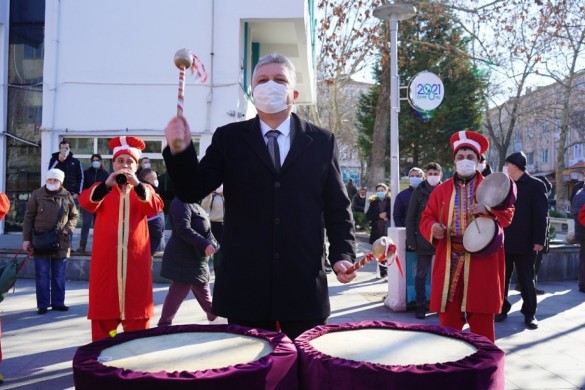 Lüleburgaz’da mehteran coşkusu!