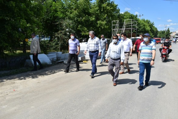 Başkan Gerenli’den yerinde inceleme