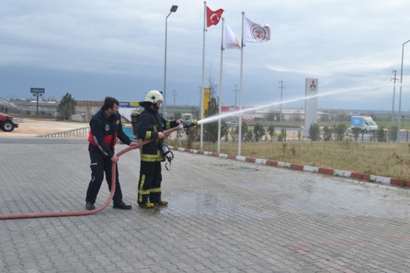 İtfaiye Müdürlüğümüzden uygulamalı eğitim