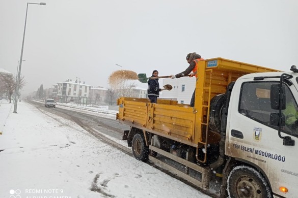 Buzlanmaya karşı önlem alındı