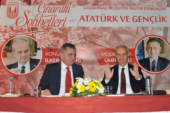 İlker Başbuğ Çınaraltı’nda ‘Atatürk’ü anlattı