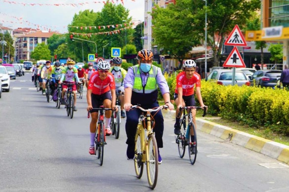 Başkan Gerenli “Çevre” için pedalladı!