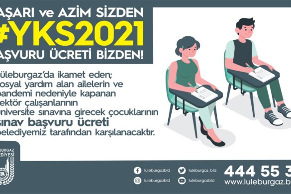 Başarı ve azim sizden destek bizden!