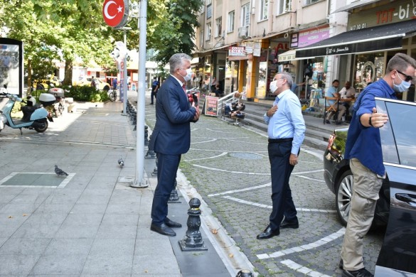 Kaymakam Kaya'dan Belediyemize veda ziyareti